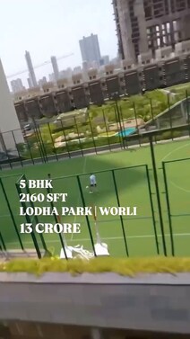 Luxury Redefined  | 5BHK | 2160 Sq.ft | ₹13 Cr | Lodha Park, Worli 
